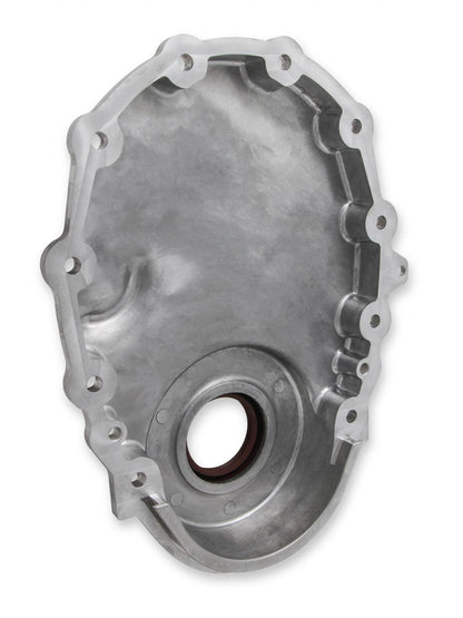 Cast Aluminum Timing Chain Cover Vortec/small Block Chevy Cast Aluminum Timing Chain Cover Holley-9