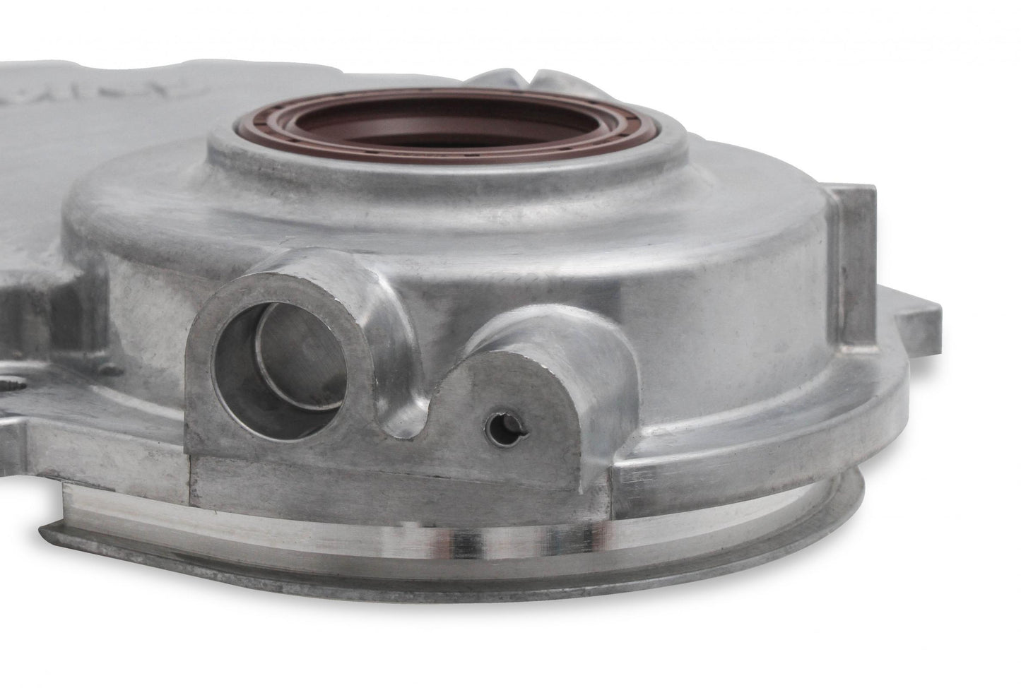 Cast Aluminum Timing Chain Cover Vortec/small Block Chevy Cast Aluminum Timing Chain Cover Holley-10
