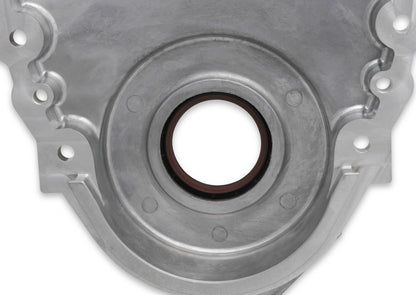 Cast Aluminum Timing Chain Cover Vortec/small Block Chevy Cast Aluminum Timing Chain Cover Holley-12