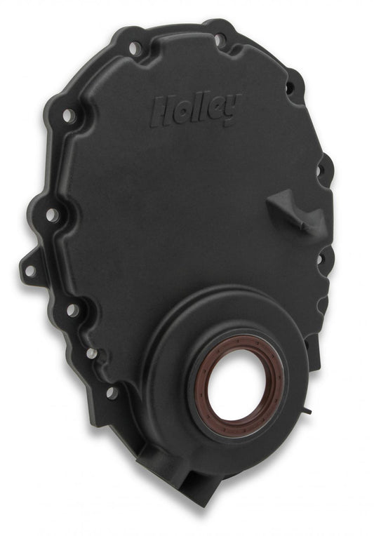 Cast Aluminum Timing Chain Cover Vortec/small Block Chevy Cast Aluminum Timing Chain Cover Holley
