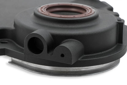 Cast Aluminum Timing Chain Cover Vortec/small Block Chevy Cast Aluminum Timing Chain Cover Holley-2