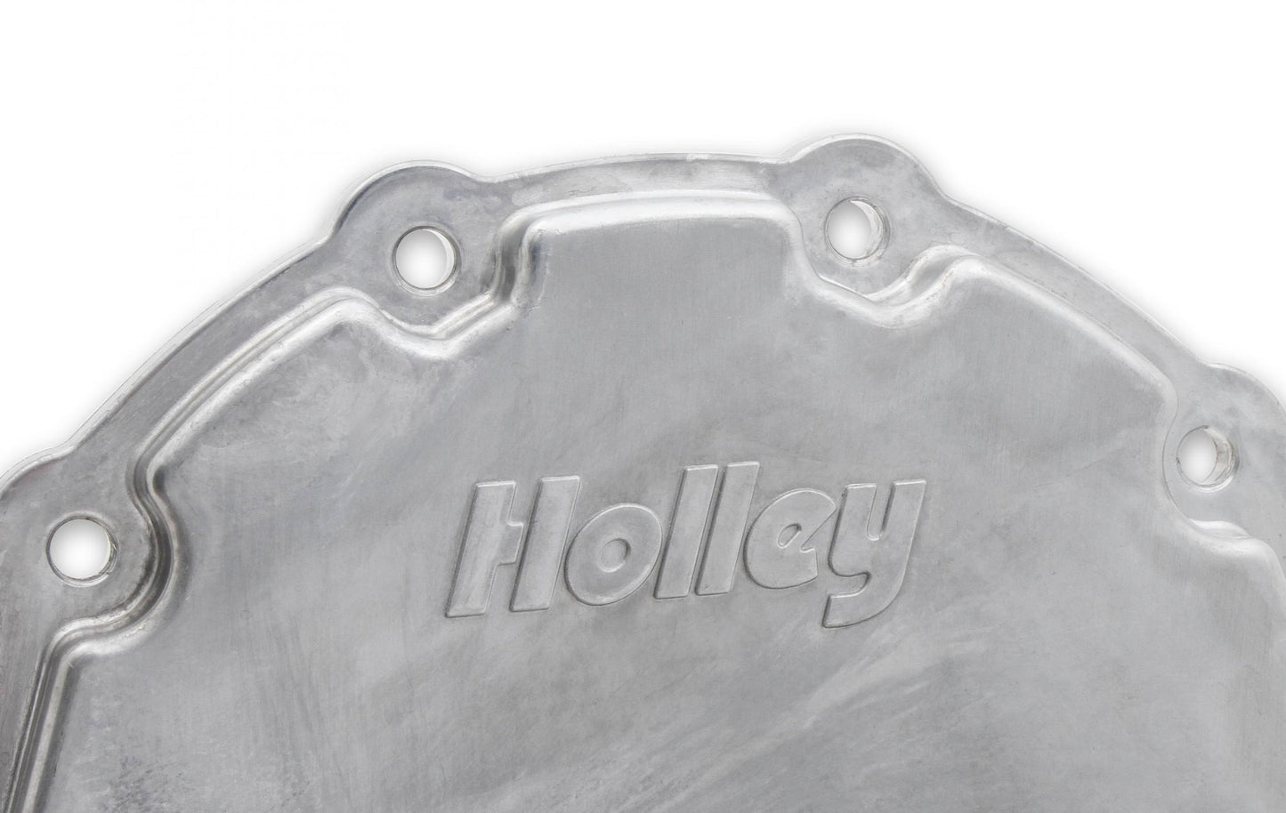 Cast Aluminum Timing Chain Cover Vortec/small Block Chevy Cast Aluminum Timing Chain Cover W/Crank Sensor Provision Holley-13