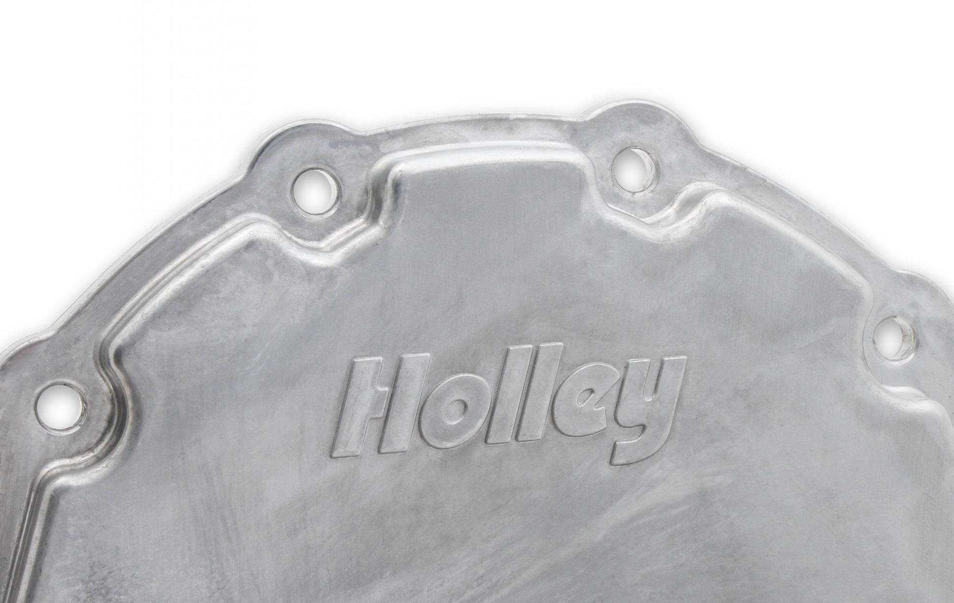 Cast Aluminum Timing Chain Cover Vortec/small Block Chevy Cast Aluminum Timing Chain Cover W/Crank Sensor Provision Holley-13