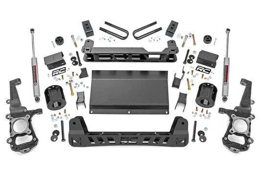 4 Inch Lift Kit | Ford F-150 Tremor 4WD (2021-2024) Rough Country