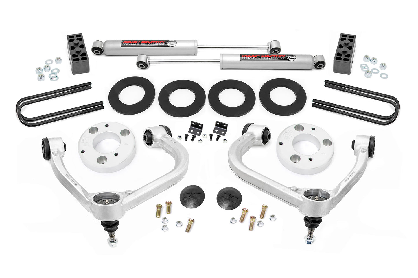 3 Inch Lift Kit | Forged UCA | Ford F-150 4WD (2021-2024) Rough Country