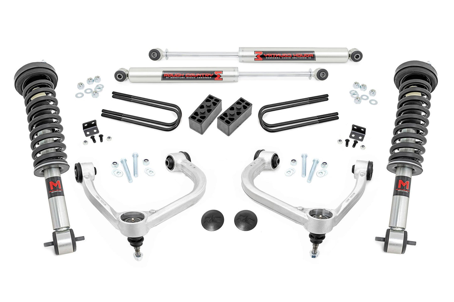 3 Inch Lift Kit | Forged UCA | M1/M1 | Ford F-150 4WD (2021-2024) Rough Country