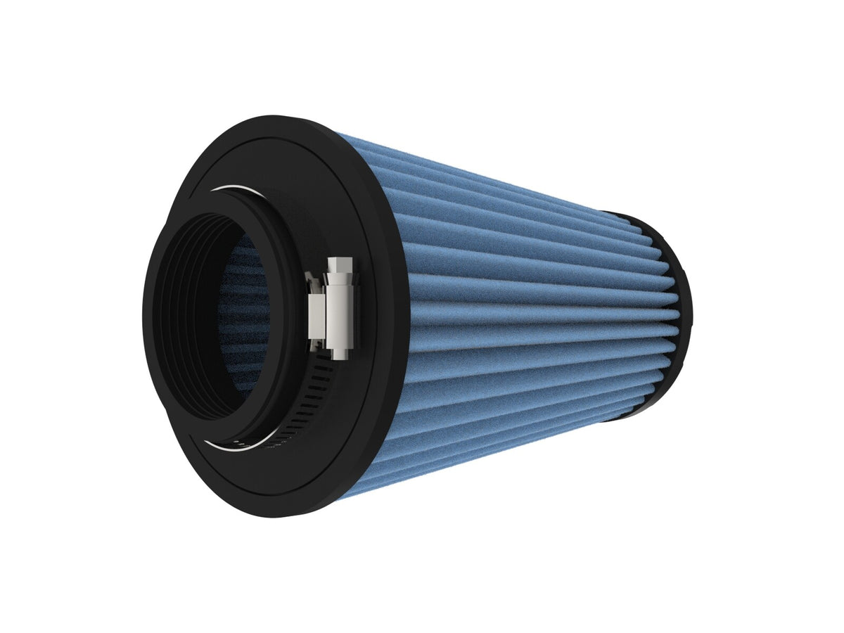 Universal Clamp-On Air Filter w/ D2 Dura-Dry Media 2-1/2 Inch F x 5 Inch B x 3-1/2 Inch T x 7 Inch H aFe Power-1