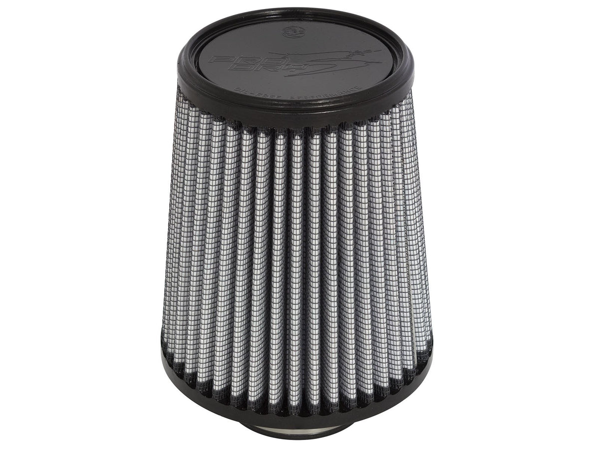 Magnum Flow Universal Clamp-On Air Filter w/ Pro Dry S Media 2-3/4 Inch F x 6 Inch B x 4-3/4 Inch T x 7 Inch H aFe Power