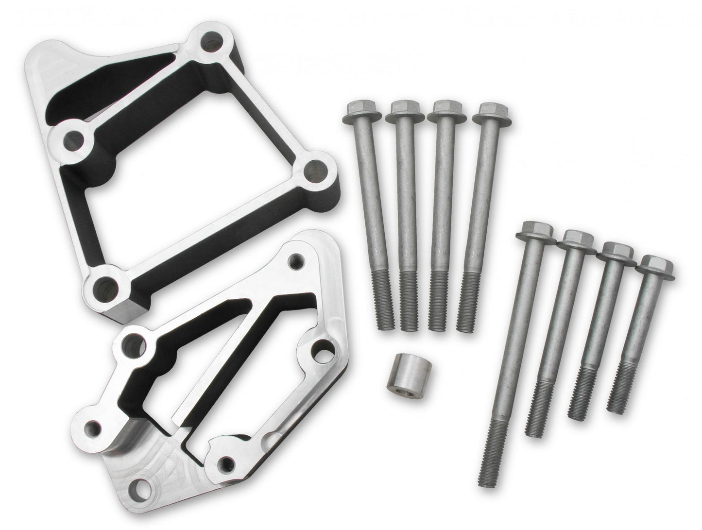 LS Accessory Drive Bracket Installation Kit for Middle Alignment Installation Kit, LS Acc Drive Brackets, Use with Middle Belt Alignment (alignment Common on F-Body & GTO) Holley