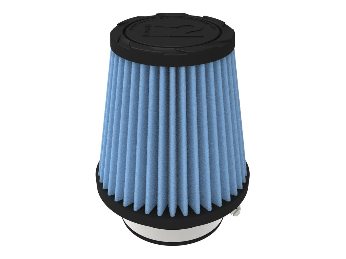 Universal Clamp-On Air Filter w/ D2 Dura-Dry Media 3 Inch F x 5 Inch B aFe Power-10