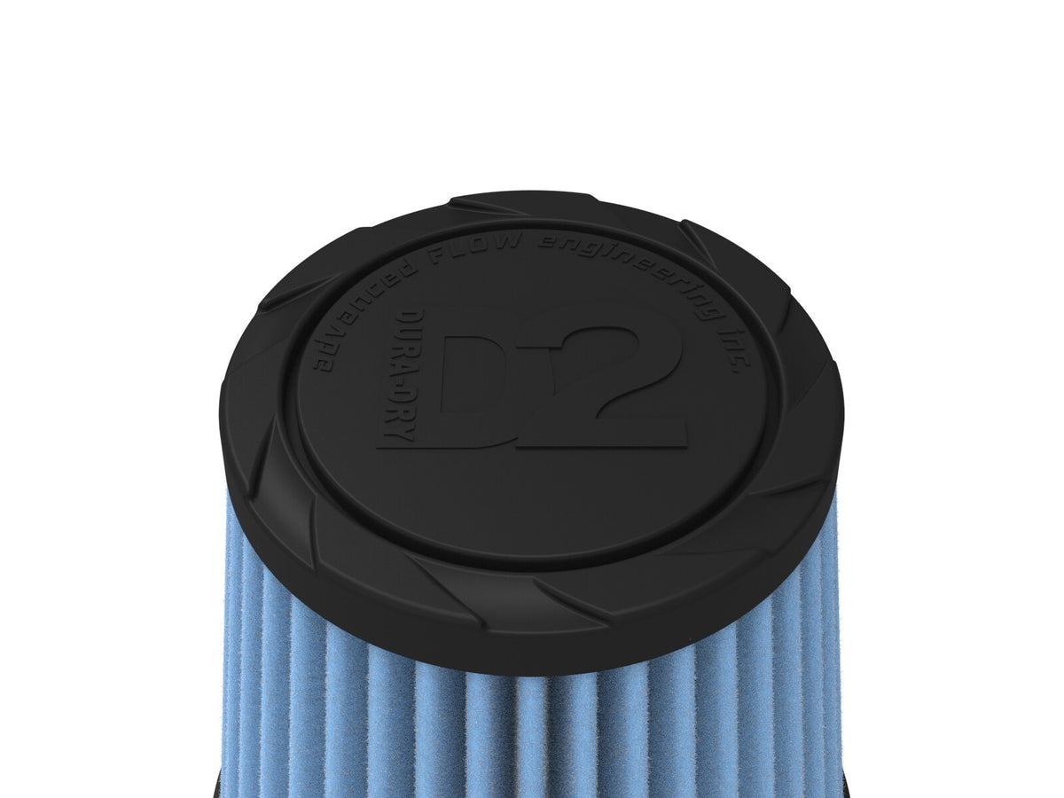 Universal Clamp-On Air Filter w/ D2 Dura-Dry Media 3 Inch F x 5 Inch B aFe Power-13