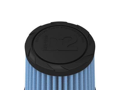 Universal Clamp-On Air Filter w/ D2 Dura-Dry Media 3 Inch F x 5 Inch B aFe Power-13