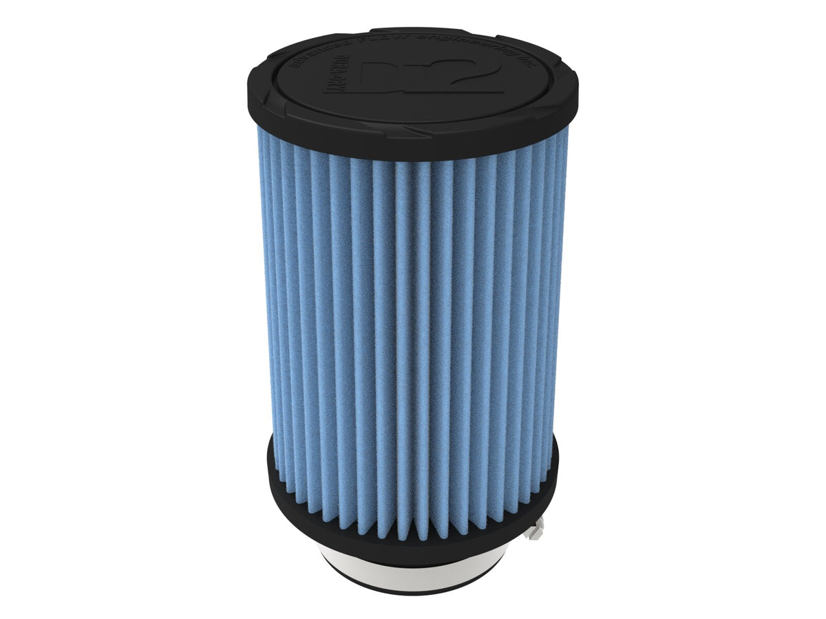Universal Clamp-On Air Filter w/ D2 Dura-Dry Media 3 Inch F x 5 Inch B aFe Power-5
