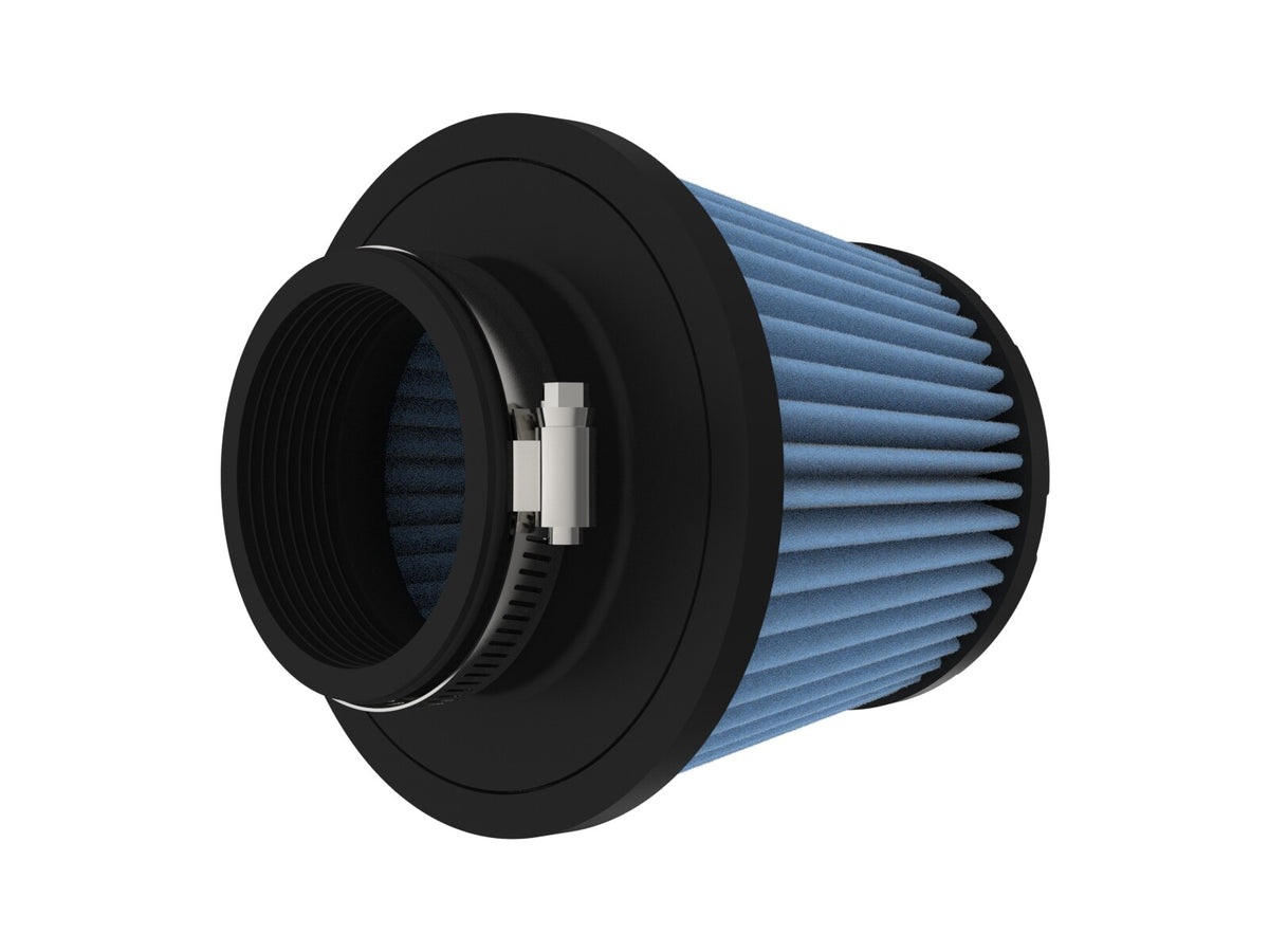 Universal Clamp-On Air Filter w/ D2 Dura-Dry Media 3 Inch F x 6 Inch B x 4-3/4 Inch T aFe Power-11