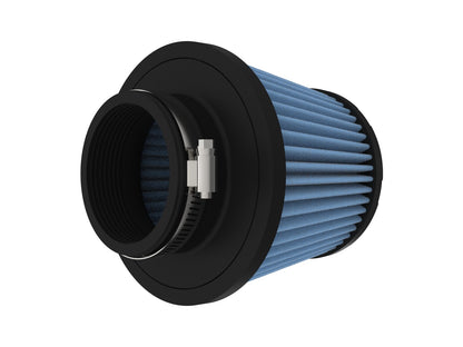 Universal Clamp-On Air Filter w/ D2 Dura-Dry Media 3 Inch F x 6 Inch B x 4-3/4 Inch T aFe Power-11
