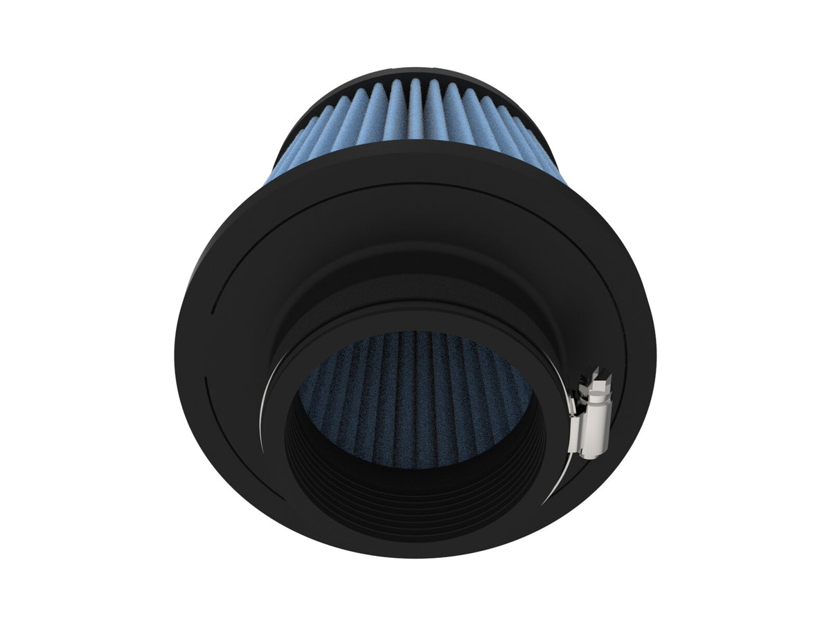 Universal Clamp-On Air Filter w/ D2 Dura-Dry Media 3 Inch F x 6 Inch B x 4-3/4 Inch T aFe Power-12