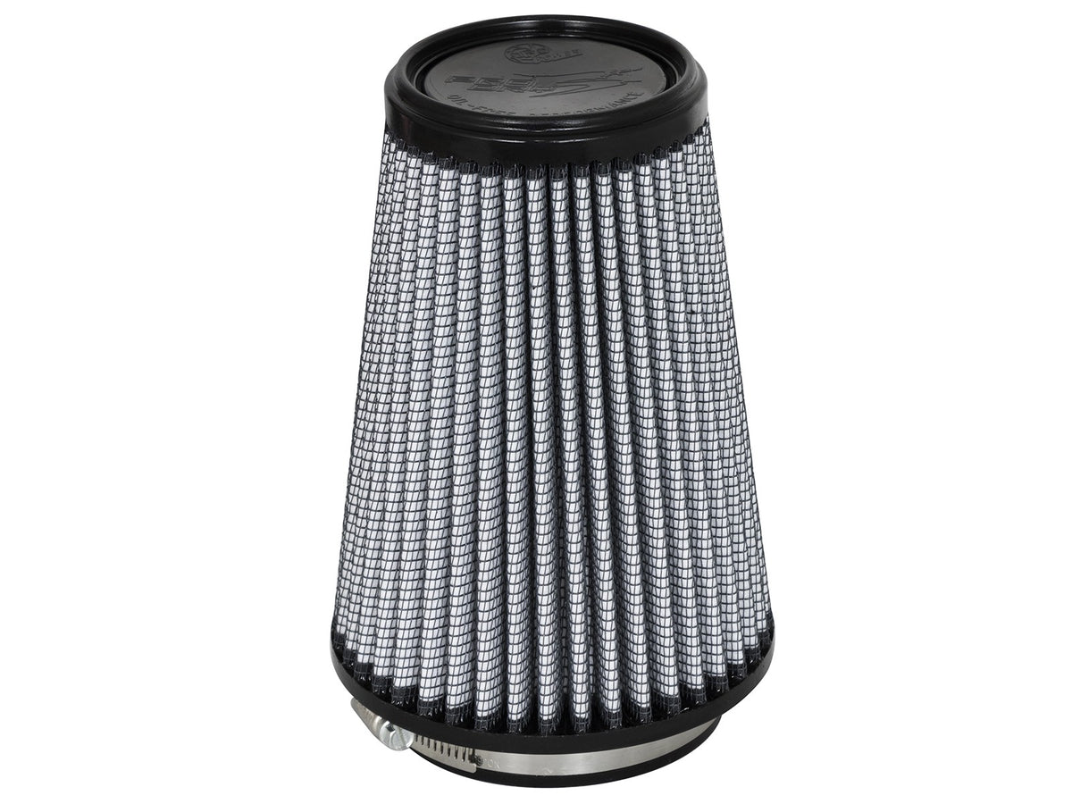 Magnum Flow Universal Clamp-On Air Filter w/ Pro Dry S Media 3-5/16 Inch F x 5 Inch B x 3-1/2 Inch T x 7 Inch H aFe Power