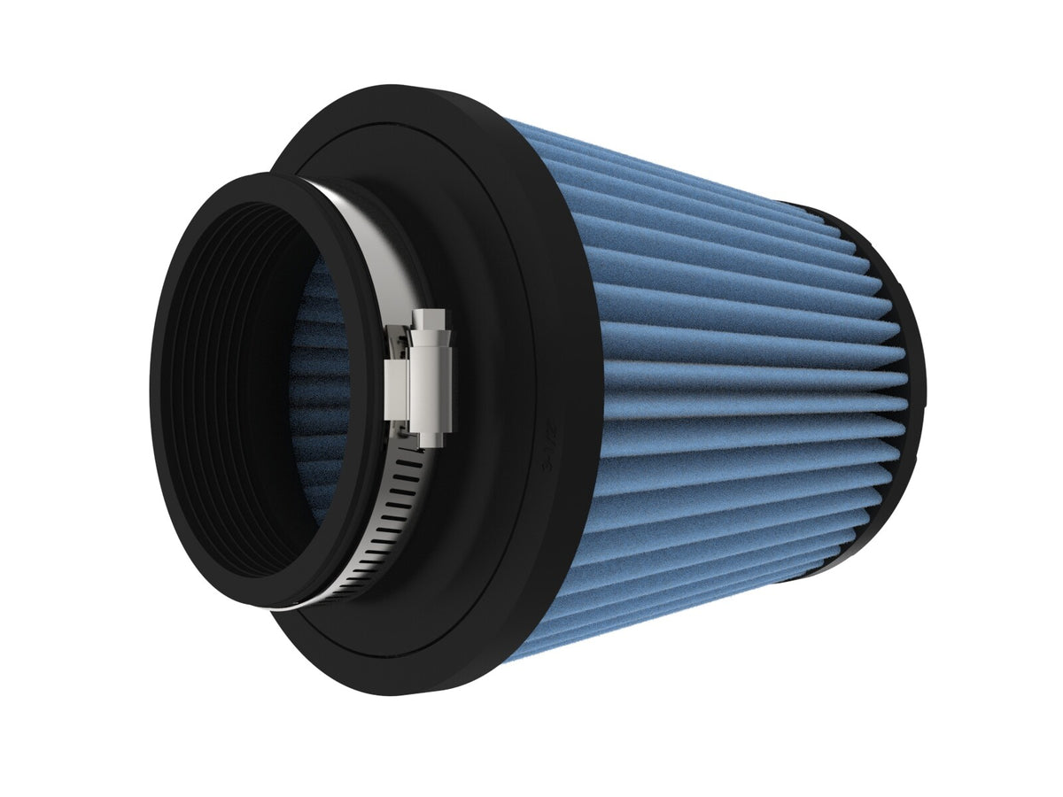 Universal Clamp-On Air Filter w/ D2 Dura-Dry Media 3-1/2 Inch F x 6 Inch B aFe Power-11
