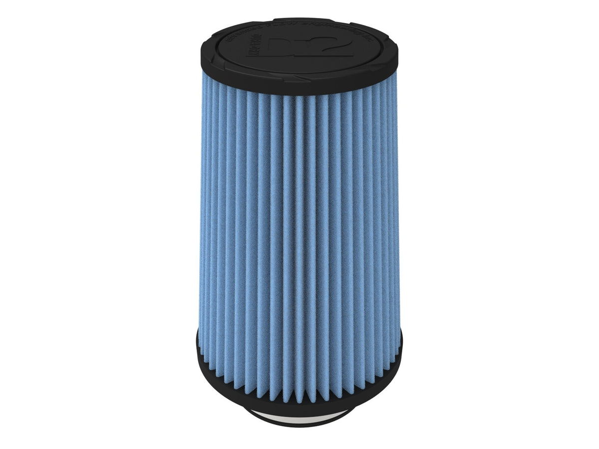 Universal Clamp-On Air Filter w/ D2 Dura-Dry Media 3-1/2 Inch F x 6 Inch B aFe Power
