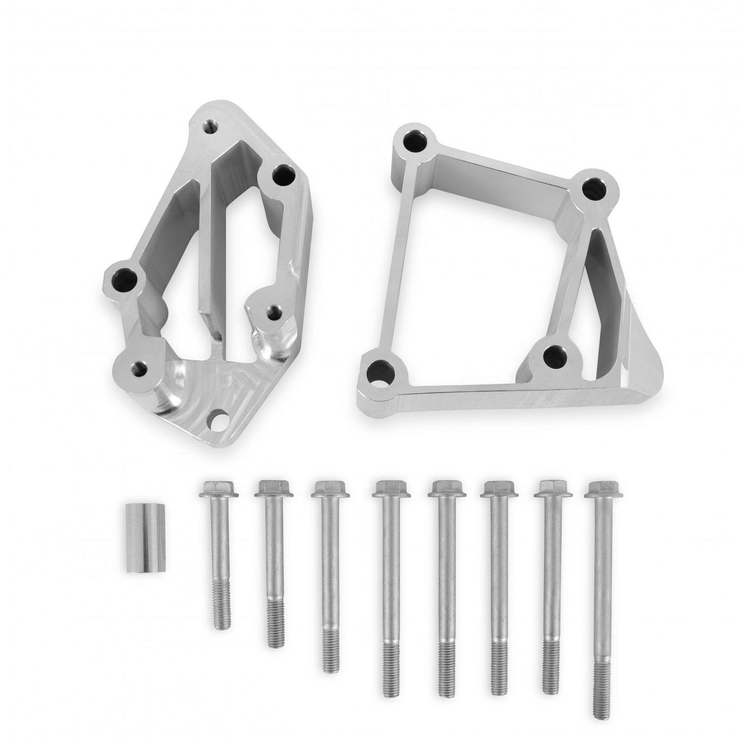 LS Accessory Drive Bracket Installation Kit for Long Alignment Installation Kit, LS Acc Drive Brackets, Use with Long Belt Alignment (alignment Common on Trucks & '10-UP Camaro) Holley-6