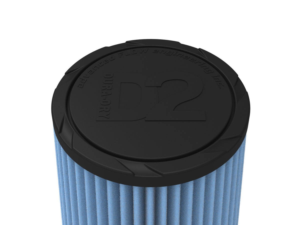 Universal Clamp-On Air Filter w/ D2 Dura-Dry Media 4 Inch F x 6 Inch B aFe Power-18