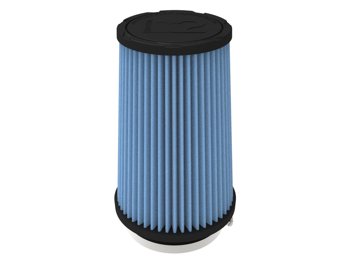 Universal Clamp-On Air Filter w/ D2 Dura-Dry Media 4 Inch F x 6 Inch B aFe Power-10