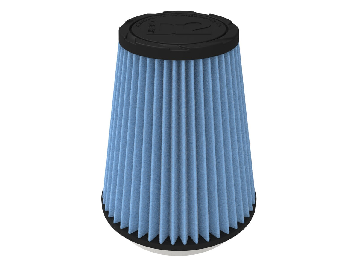 Universal Clamp-On Air Filter w/ D2 Dura-Dry Media 4 Inch F x 6 Inch B aFe Power