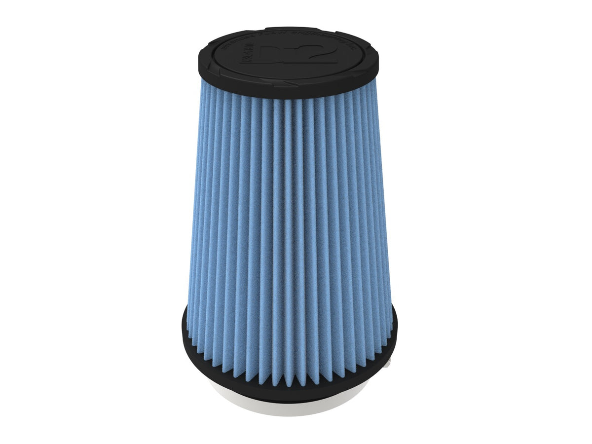 Universal Clamp-On Air Filter w/ D2 Dura-Dry Media 4-1/2 Inch F x 6 Inch B x 4-3/4 Inch T aFe Power-10