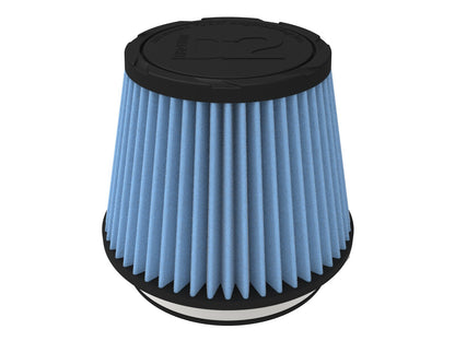 Universal Clamp-On Air Filter w/ D2 Dura-Dry Media 5 Inch F x 6-1/2 Inch B x 4-3/4 Inch T aFe Power-6