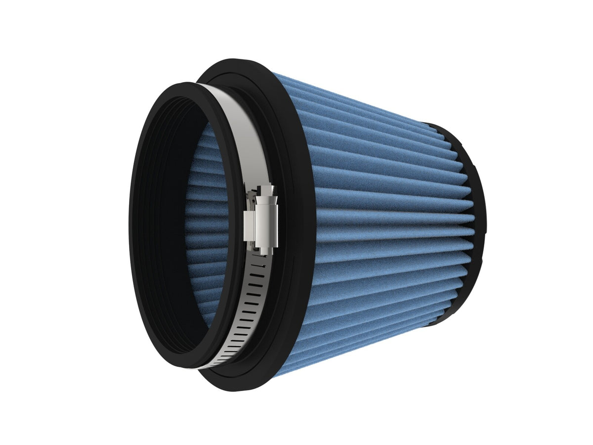 Universal Clamp-On Air Filter w/ D2 Dura-Dry Media 5 Inch F x 6-1/2 Inch B x 4-3/4 Inch T aFe Power-7