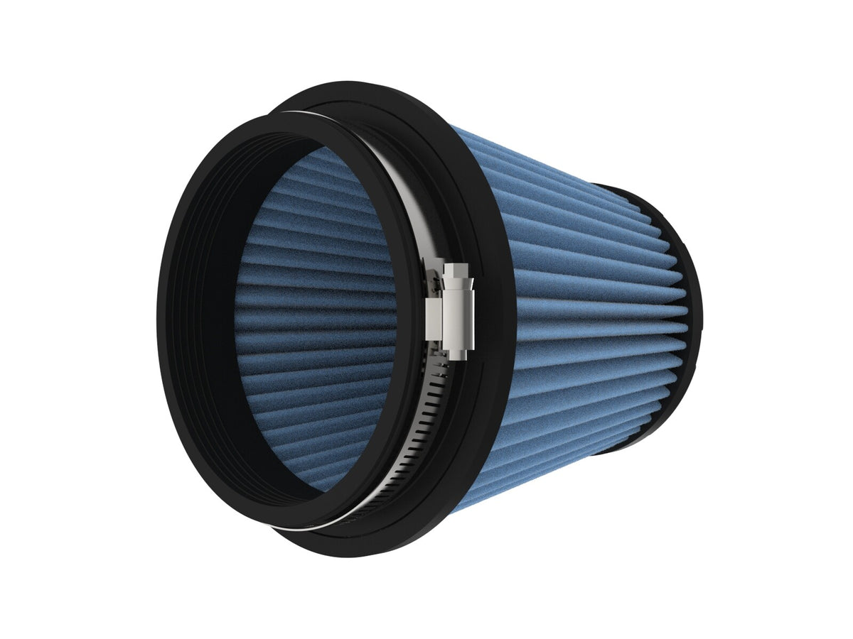 Universal Clamp-On Air Filter w/ D2 Dura-Dry Media 5 Inch F x 6-1/2 Inch B x 4-3/4 Inch T aFe Power-1