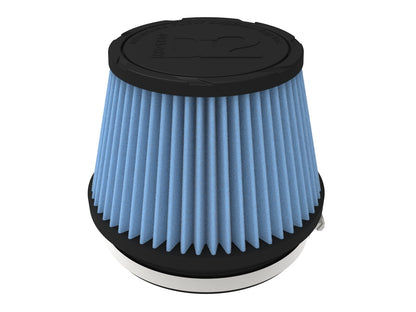 Universal Clamp-On Air Filter w/ D2 Dura-Dry Media 6 Inch F x 7-1/2 Inch B x 5-1/2 Inch T aFe Power-10