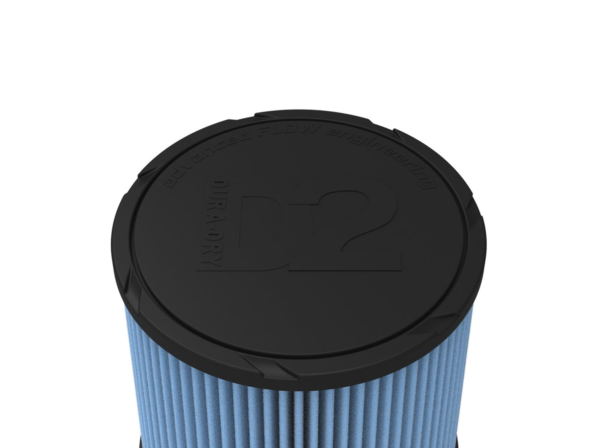 Magnum Force Intake Replacement Air Filter w/ D2 Dura-Dry Media 4 Inch F x 8 Inch B x 7 Inch T x 8 Inch H aFe Power-3