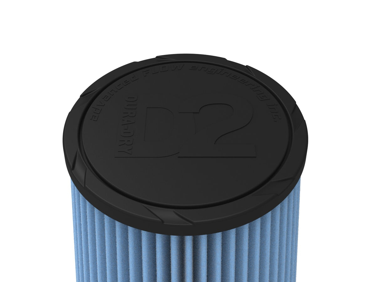 Magnum Force Intake Replacement Air Filter w/ D2 Dura-Dry Media 5-1/2 Inch F x 7 Inch B x 5-1/2 Inch T x 8 Inch H aFe Power-3
