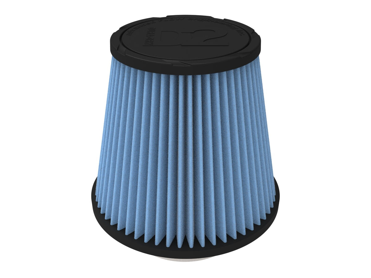 Magnum Force Intake Replacement Air Filter w/ D2 Dura-Dry Media 4 Inch F x 8 Inch B x 5-1/2 Inch T x 7 Inch H aFe Power