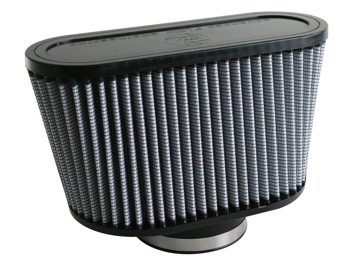 Magnum Force Intake Replacement Air Filter w/ Pro Dry S Media 3-3/4 Inch F x (9x5-3/4) Inch B x (11x4) Inch T x 6 Inch H aFe Power