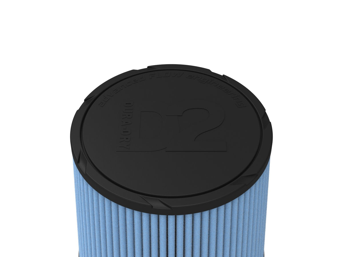 Magnum Force Intake Replacement Air Filter w/ D2 Dura-Dry Media 4-1/2 Inch F x 8-1/2 Inch B x 7 Inch T x 8 Inch H aFe Power-3