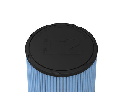Magnum Force Intake Replacement Air Filter w/ D2 Dura-Dry Media 4-1/2 Inch F x 8-1/2 Inch B x 7 Inch T x 8 Inch H aFe Power-3