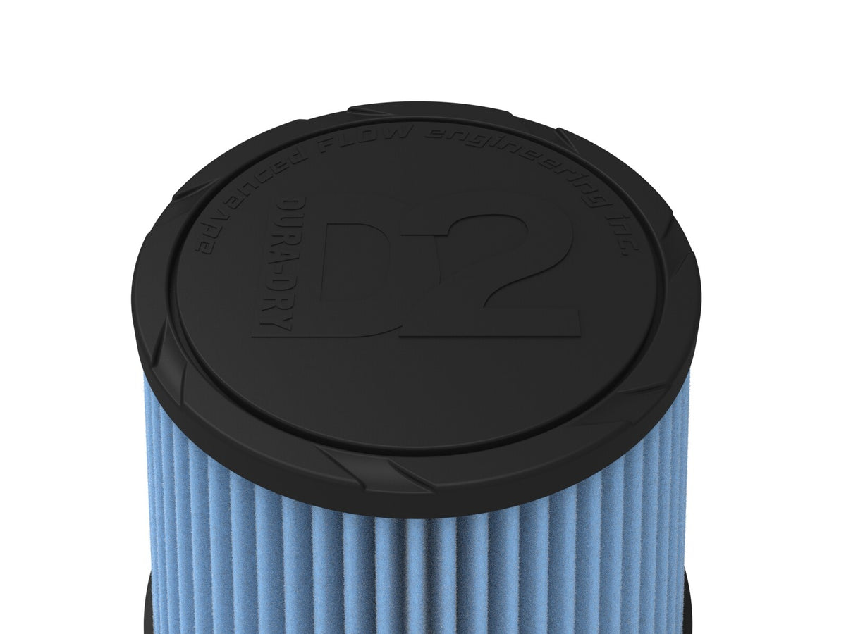Magnum Force Intake Replacement Air Filter w/ D2 Dura-Dry Media 5-1/2 Inch F x 7 Inch B x 5-1/2 Inch T x 6 Inch H aFe Power-3