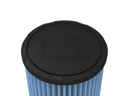 Magnum Force Intake Replacement Air Filter w/ D2 Dura-Dry Media 5 Inch F x 6-1/2 Inch B x 5-1/2 Inch T x 9 Inch H aFe Power-3