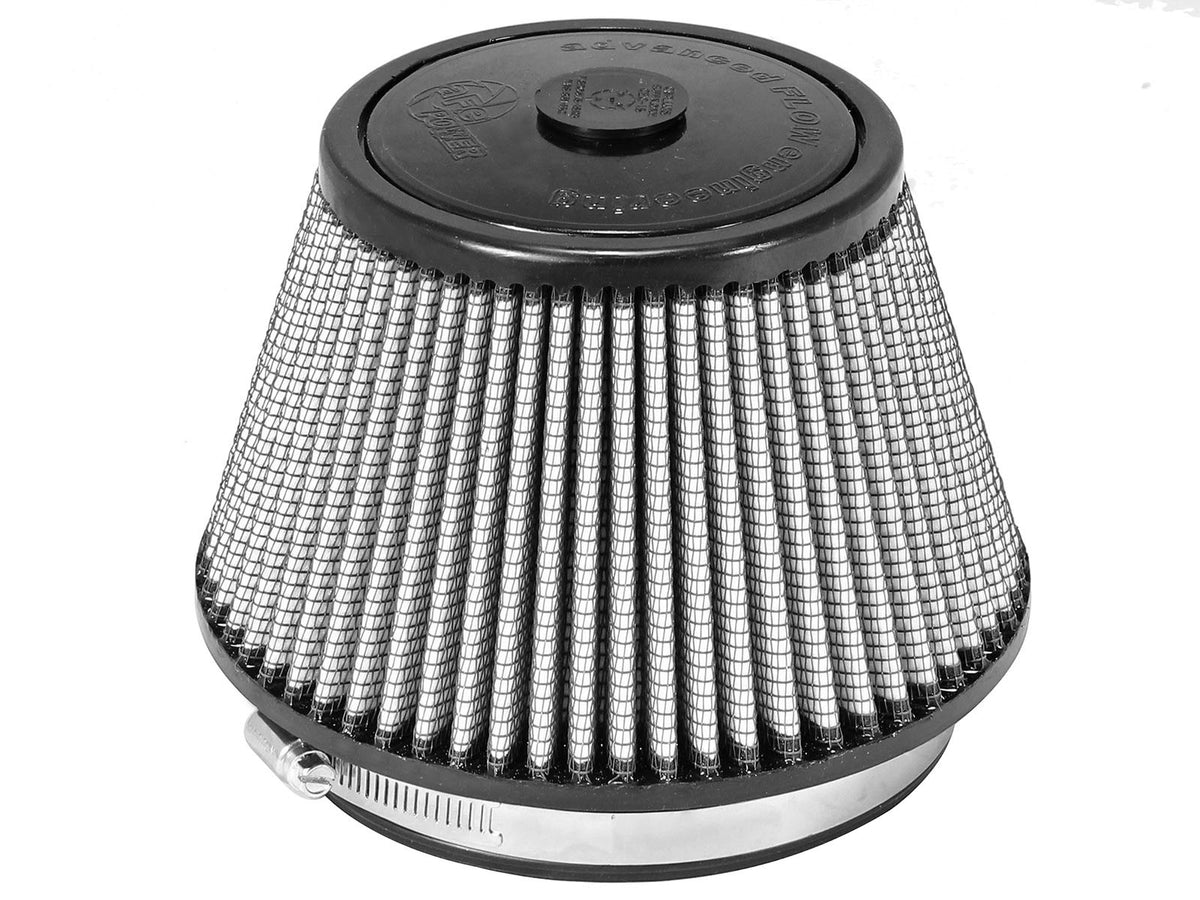 Magnum Force Intake Replacement Air Filter w/ Pro Dry S Media 5-1/2 Inch F x 7 Inch B x 4-3/4 Inch T x 4-1/2 Inch H w/ 1 Inch H Hole aFe Power