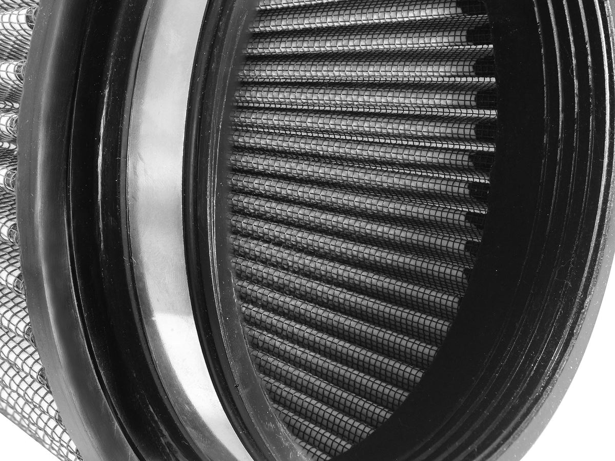 Magnum Force Intake Replacement Air Filter w/ Pro Dry S Media 5-1/2 Inch F x 7 Inch B x 4-3/4 Inch T x 4-1/2 Inch H w/ 1 Inch H Hole aFe Power-2