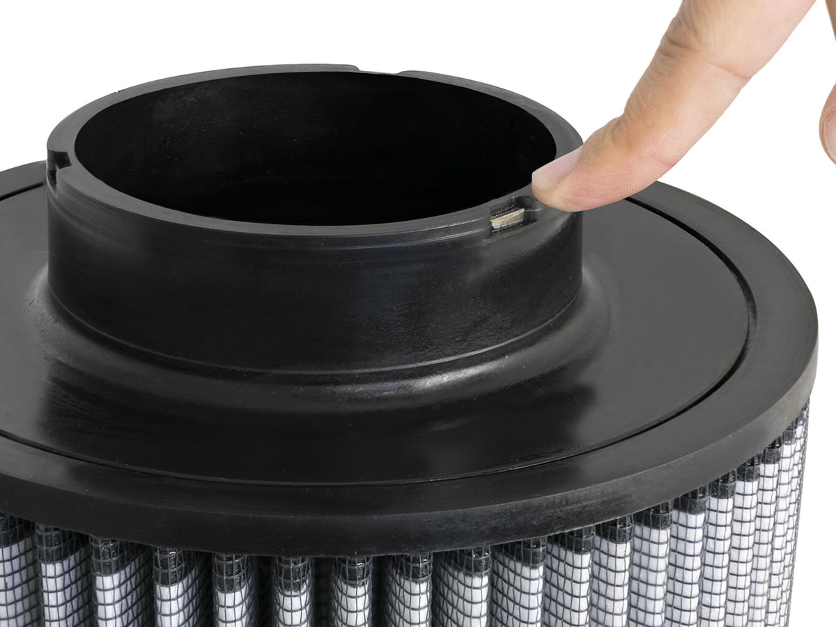 Magnum Force Intake Replacement Air Filter w/ Pro Dry S Media 4 Inch F x 8-1/2 Inch B x 8-1/2 Inch T x 11 Inch H aFe Power-2