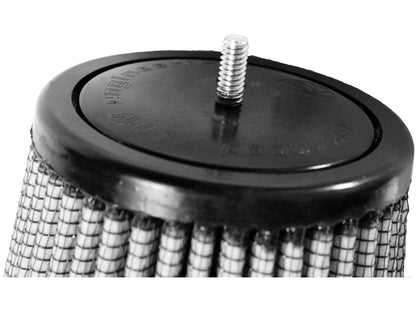 Magnum Force Intake Replacement Air Filter w/ Pro Dry S Media 4 Inch F x 6 Inch B x 3-1/2 Inch T (w/ 1/4-20 Stud) x 12 Inch H aFe Power-1