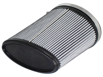 Magnum Force Intake Replacement Air Filter w/ Pro Dry S Media (3-1/4x6-1/2) Inch F x (3-3/4x7) Inch B x (7x3) Inch T x 6-1/2 Inch H aFe Power-1
