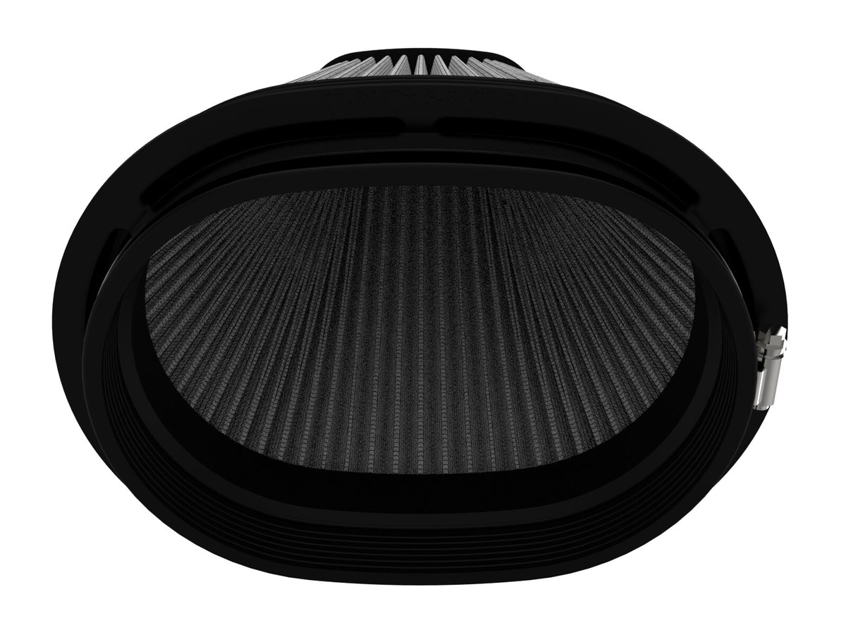 Momentum Intake Replacement Air Filter w/ Pro Dry S Media (7-3/4x5-3/4) Inch F x (9x7) Inch B x (6x2-3/4) Inch T x 9-1/2 Inch H aFe Power-2