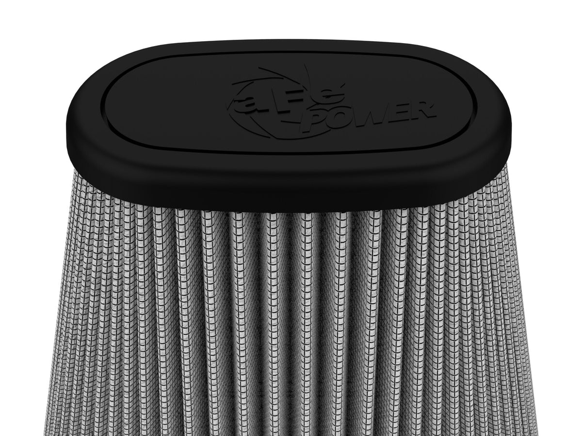 Momentum Intake Replacement Air Filter w/ Pro Dry S Media (7-3/4x5-3/4) Inch F x (9x7) Inch B x (6x2-3/4) Inch T x 9-1/2 Inch H aFe Power-3