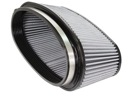 Magnum Force Intake Replacement Air Filter w/ Pro Dry S Media (11-3/8x4) Inch F x (14x5-1/2) Inch B x (12x3-1/2) Inch T x 5 Inch H aFe Power-1