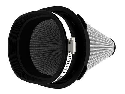 Momentum Intake Replacement Air Filter w/ Pro Dry S Media (7-3/4x5-3/4) Inch F X (9x7) Inch B X (6x2-3/4) Inch T X 8-1/2 Inch H aFe Power-1