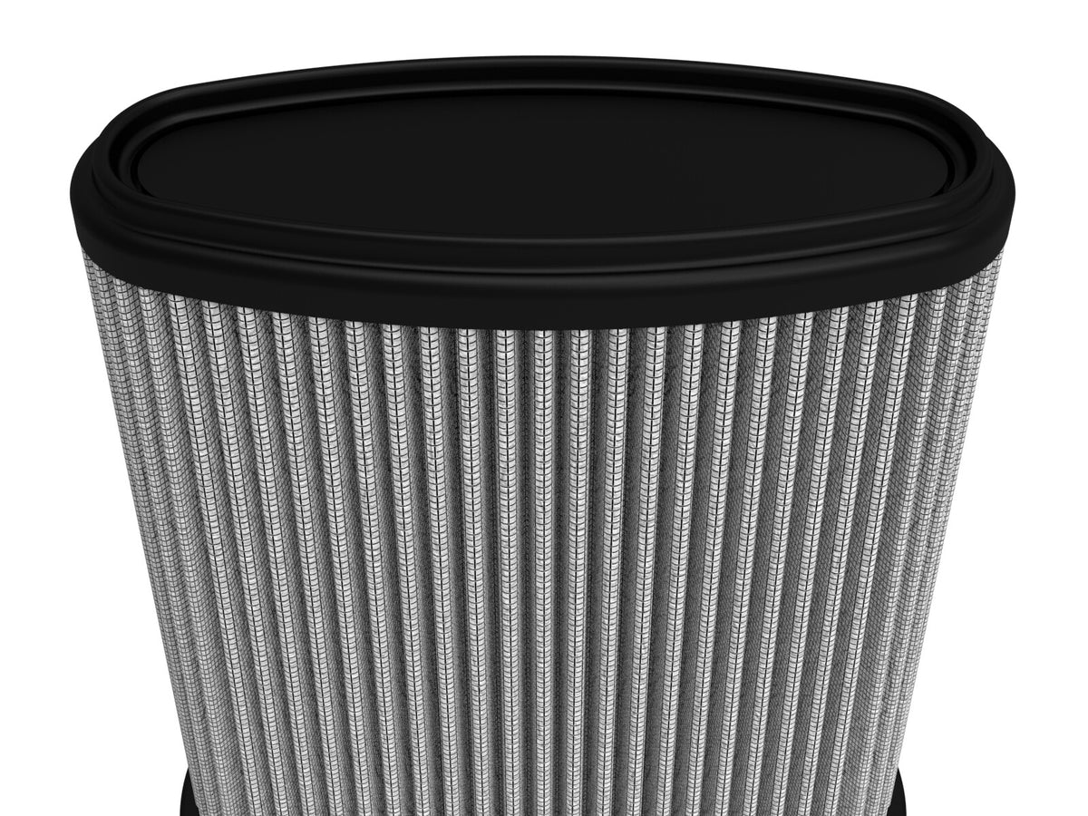 Momentum Intake Replacement Air Filter w/ Pro Dry S Media (5-5/8x2-5/8) Inch F x (7x4) Inch B x (7x3) Inch T x 7-7/8 Inch H aFe Power-3